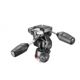 Manfrotto 3 Way head with RC2 in Adapto w/ retractable levers MH804-3W